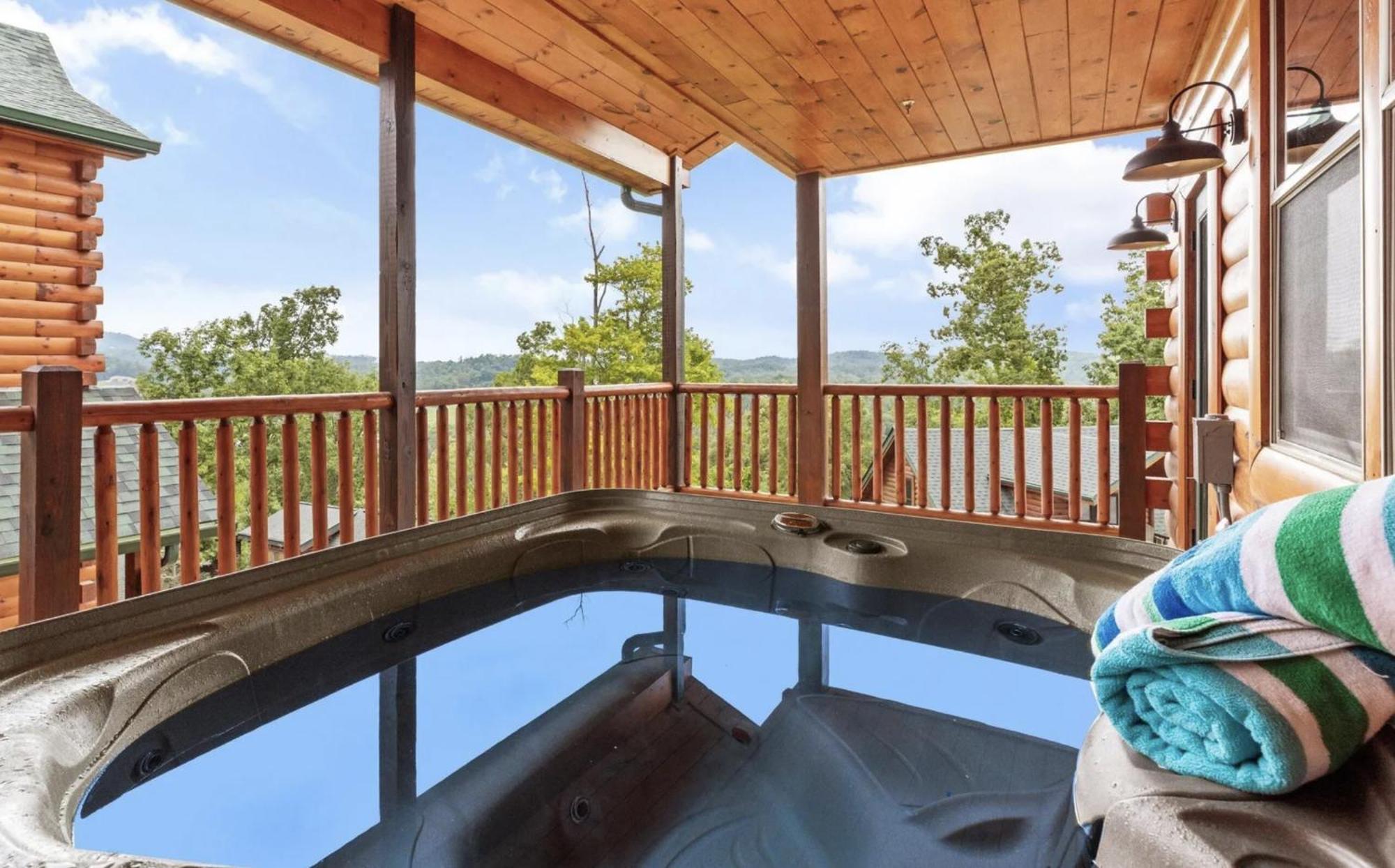 New Luxury Cabin With Indoor Pool, Hot Tub, & Theater Villa Pigeon Forge Ngoại thất bức ảnh